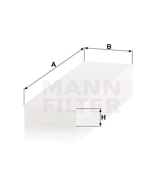 Kabínový filter MANN FILTER CU 45 002