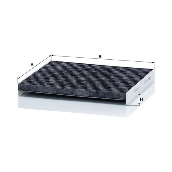Kabínový filter MANN FILTER CUK 26 019