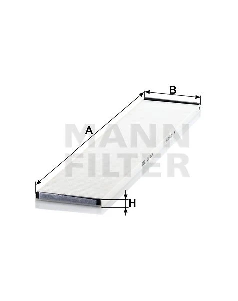 Kabínový filter MANN FILTER CU 6034
