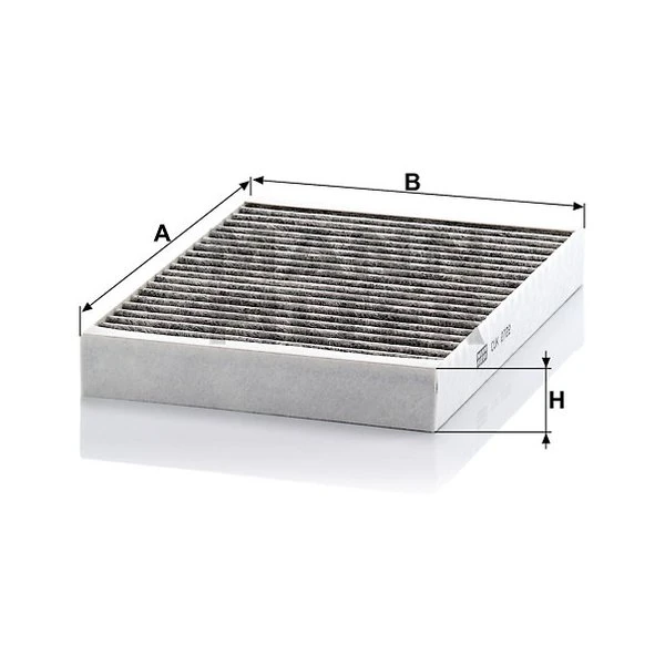 Kabínový filter MANN FILTER CUK 2722-2