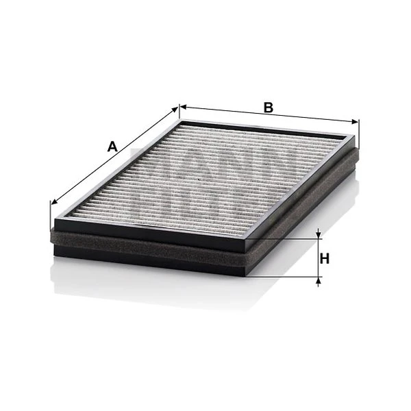 Kabínový filter MANN FILTER CUK 3124-2