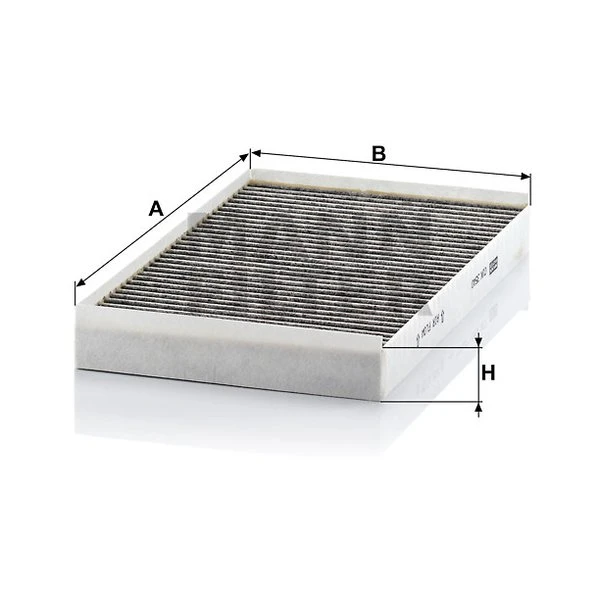 Kabínový filter MANN FILTER CUK 3540