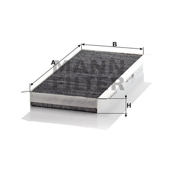 Kabínový filter MANN FILTER CUK 3554
