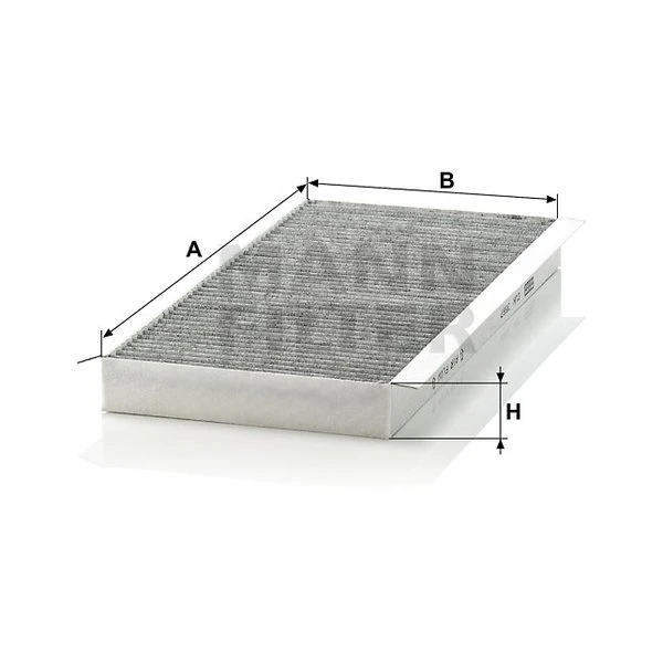 Kabínový filter MANN FILTER CUK 3567
