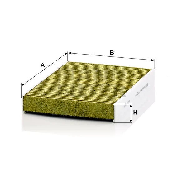 Kabínový filter MANN FILTER FP 2743