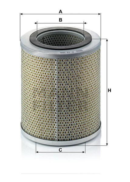 Palivový filter MANN FILTER P 19 185