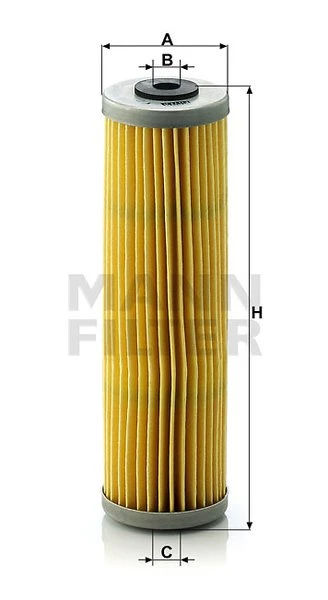 Palivový filter MANN FILTER P 46/1