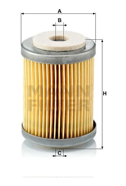 Palivový filter MANN FILTER P 609
