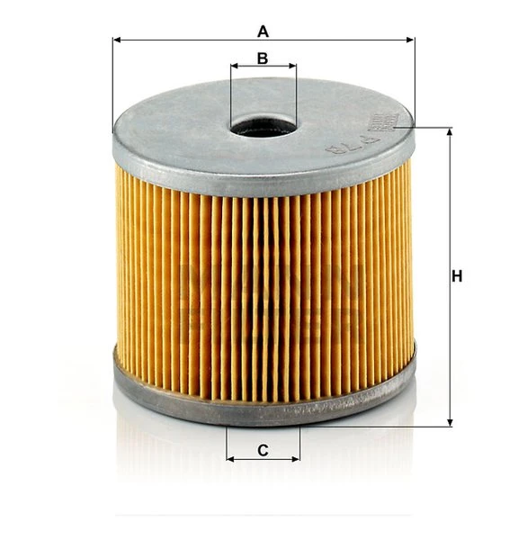 Palivový filter MANN FILTER P 78 x