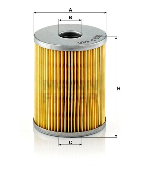 Palivový filter MANN FILTER P 810 x