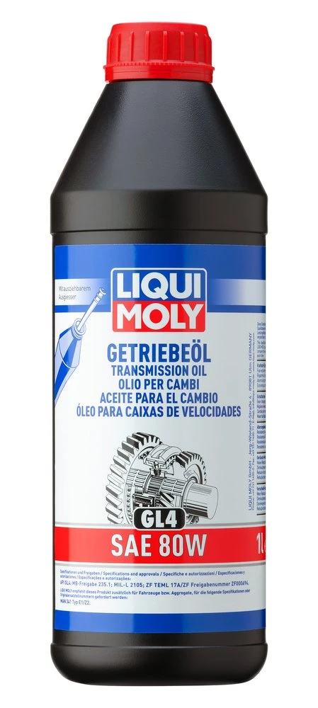 LIQUI MOLY prevodový olej GL4 80W - 1l