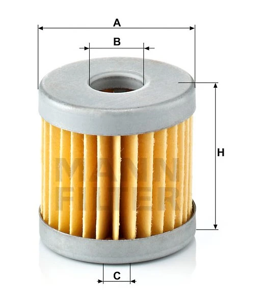 Vzduchový filter MANN FILTER C 31