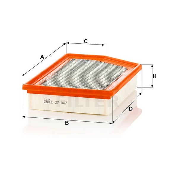 Vzduchový filter MANN FILTER C 27 047