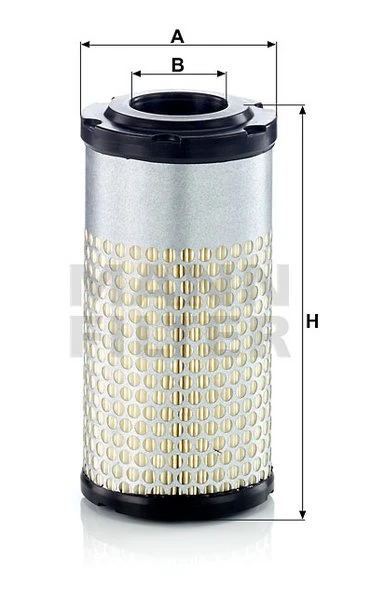 Vzduchový filter MANN FILTER C 9002