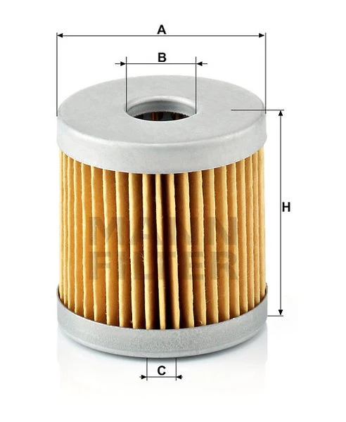 Vzduchový filter MANN FILTER C 42/1