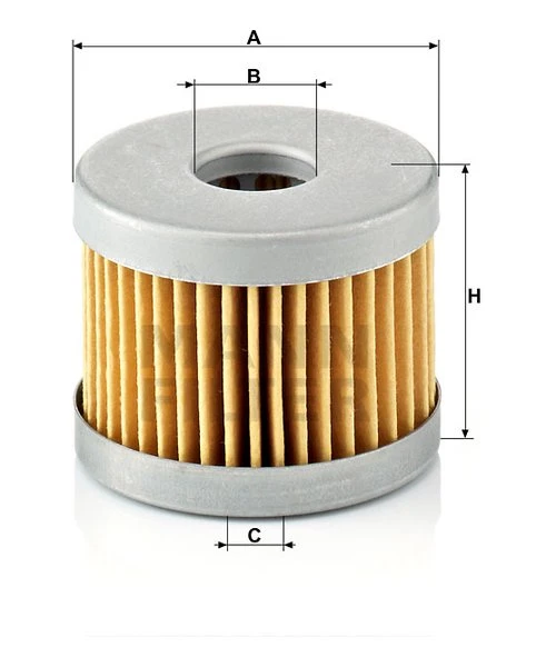 Vzduchový filter MANN FILTER C 42/2