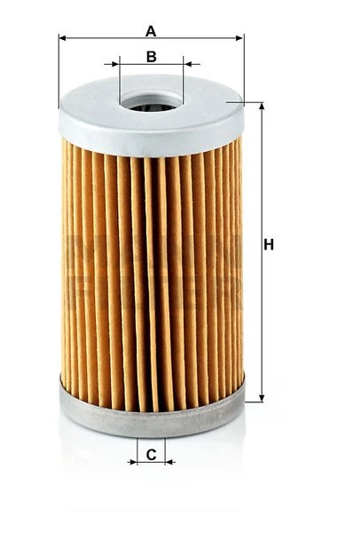 Vzduchový filter MANN FILTER C 43