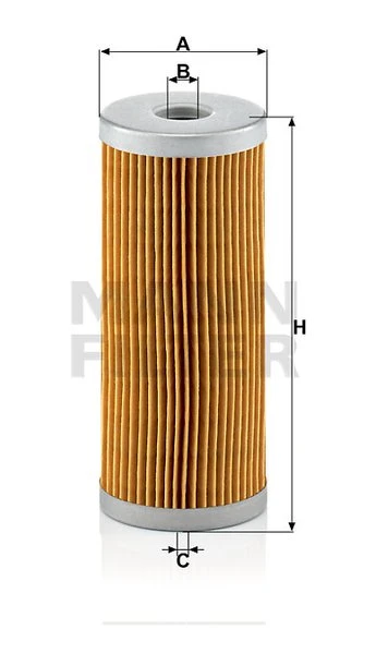 Vzduchový filter MANN FILTER C 48