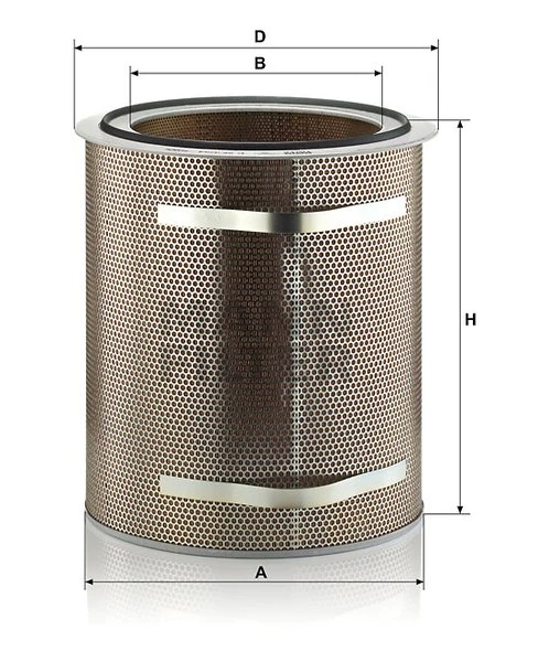 Vzduchový filter MANN FILTER C 57 3754