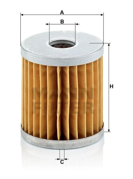 Vzduchový filter MANN FILTER C 66