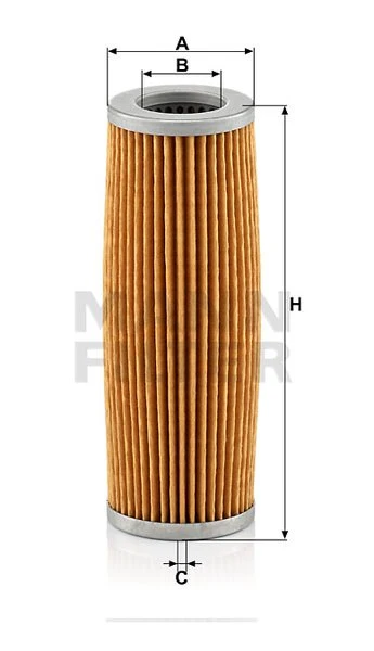 Vzduchový filter MANN FILTER C 69/1