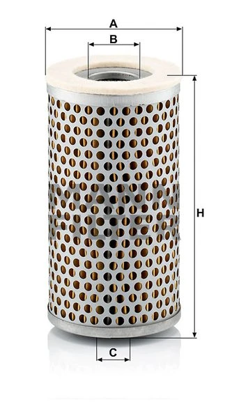 Vzduchový filter MANN FILTER C 711