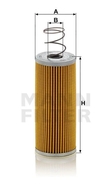 Vzduchový filter MANN FILTER C 717/1