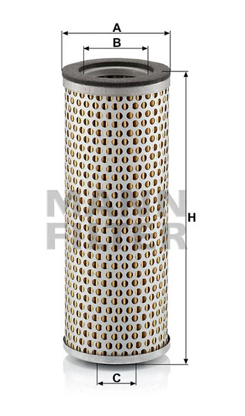 Vzduchový filter MANN FILTER C 718