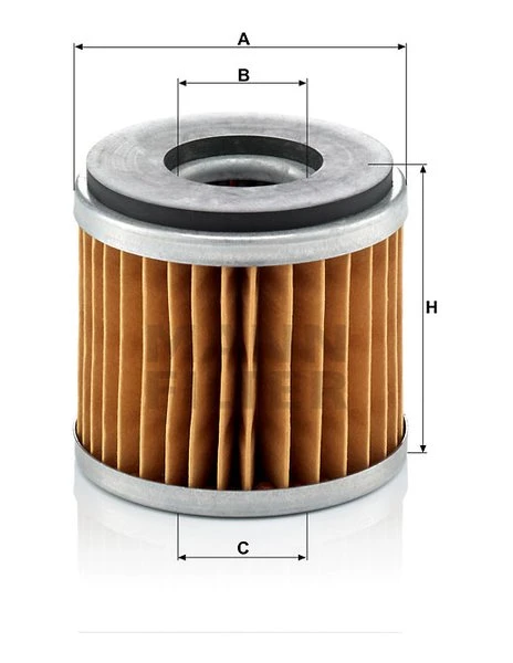 Vzduchový filter MANN FILTER C 78/2