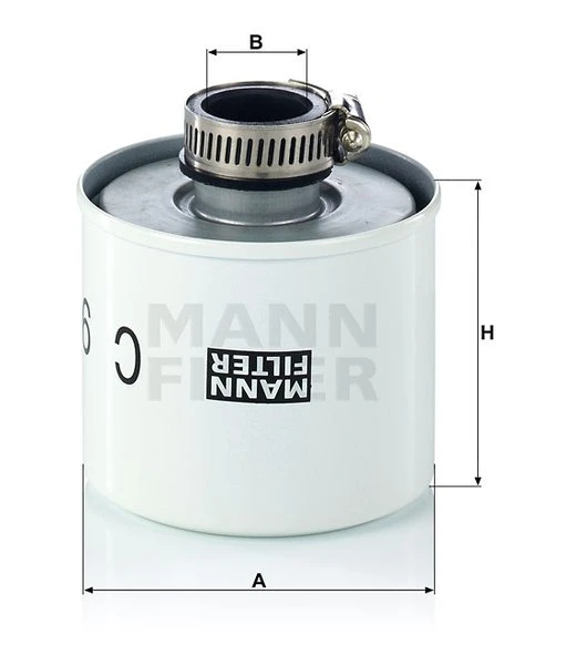 Filter odvzdušňovania MANN FILTER C 9004