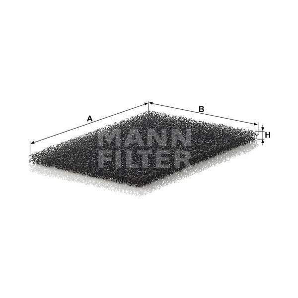 Kabínový filter MANN FILTER CU 2304