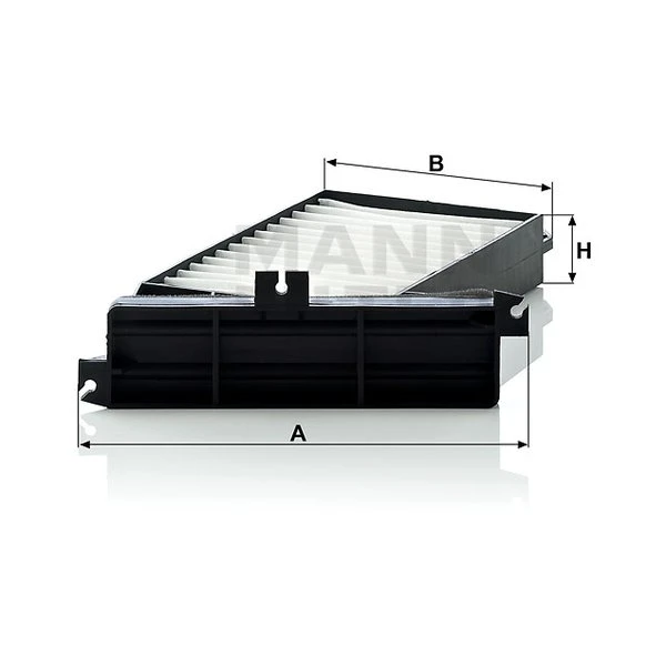Kabínový filter MANN FILTER CU 2709