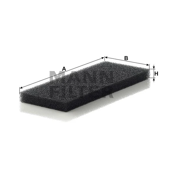 Kabínový filter MANN FILTER CU 3001