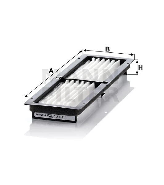 Kabínový filter MANN FILTER CU 3411
