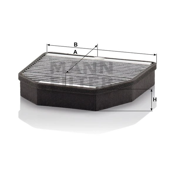 Kabínový filter MANN FILTER CUK 2241-2