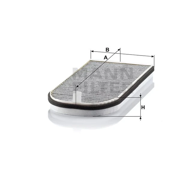 Kabínový filter MANN FILTER CUK 3642-2