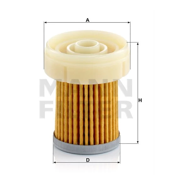 Palivový filter MANN FILTER P 321 x