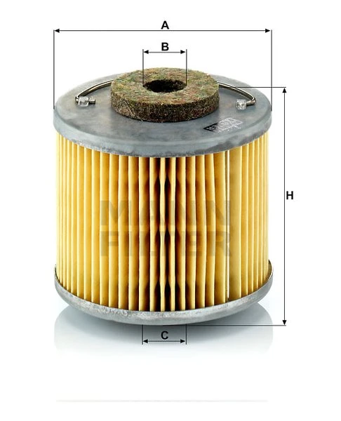 Palivový filter MANN FILTER P 715