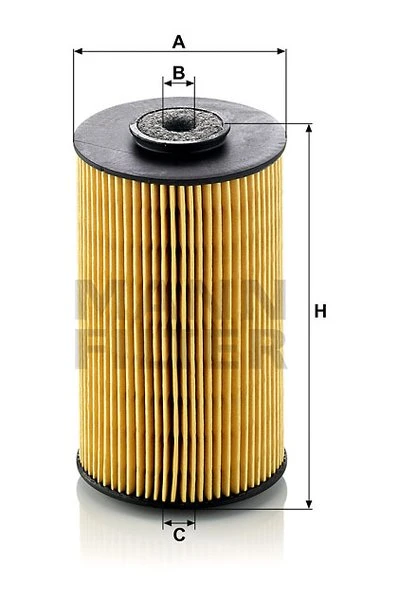 Palivový filter MANN FILTER P 811