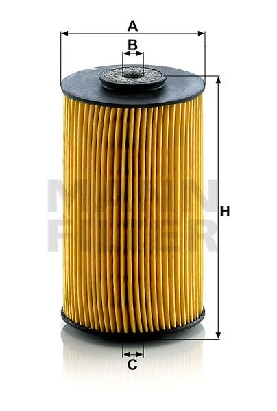 Palivový filter MANN FILTER P 811 x