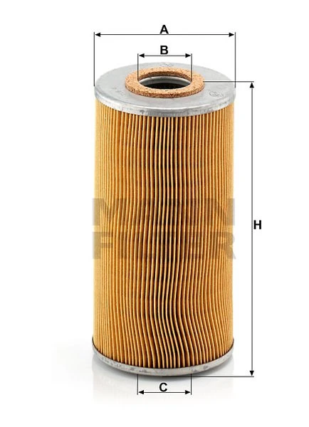 Olejový filter MANN FILTER P 913 t