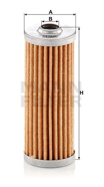 Palivový filter MANN FILTER P 45