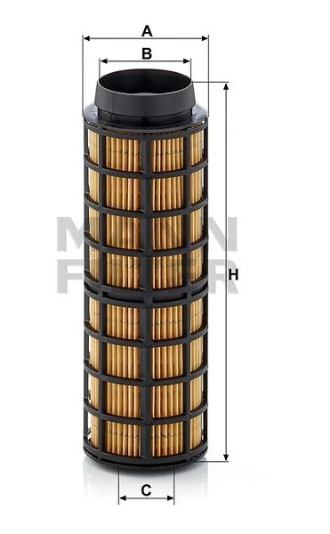 Palivový filter MANN FILTER PU 7017 z