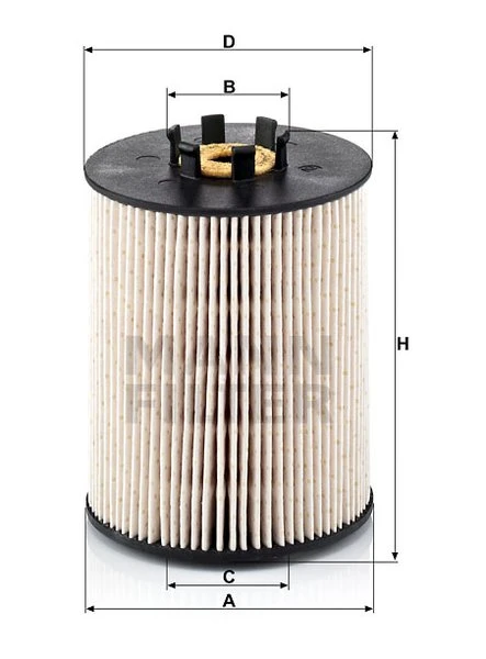 Palivový filter MANN FILTER PU 815 x