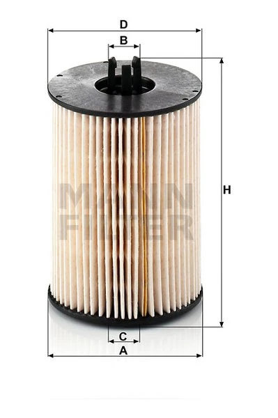 Palivový filter MANN FILTER PU 821 x-2