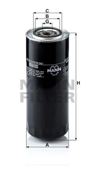 Palivový filter MANN FILTER WK 11 102/5
