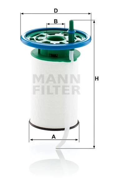 Palivový filter MANN FILTER PU 7015