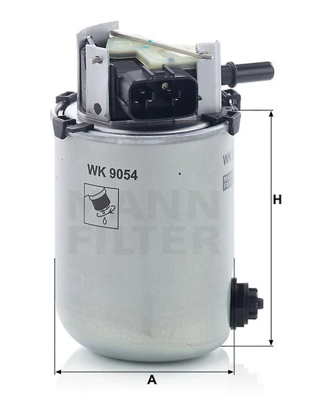 Palivový filter MANN FILTER WK 9054