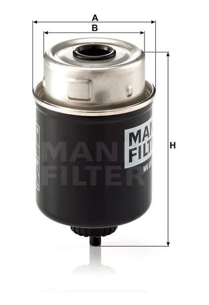 Palivový filter MANN FILTER WK 8100