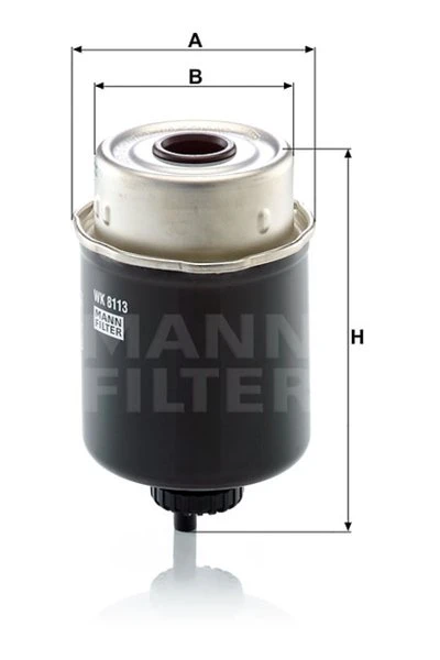 Palivový filter MANN FILTER WK 8113